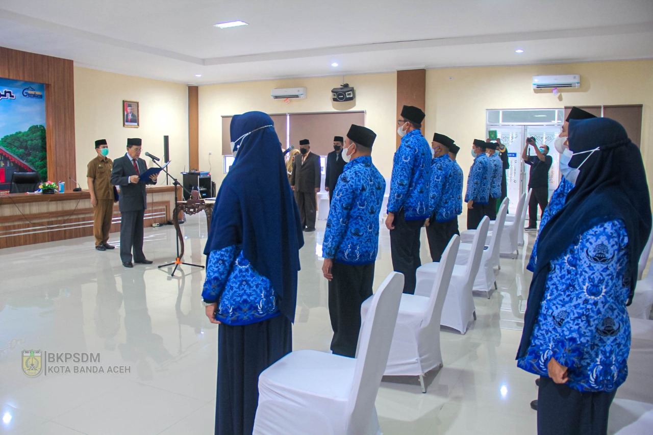 Foto Pelantikan Pejabat Struktural Di Lingkungan Pemko Banda Aceh