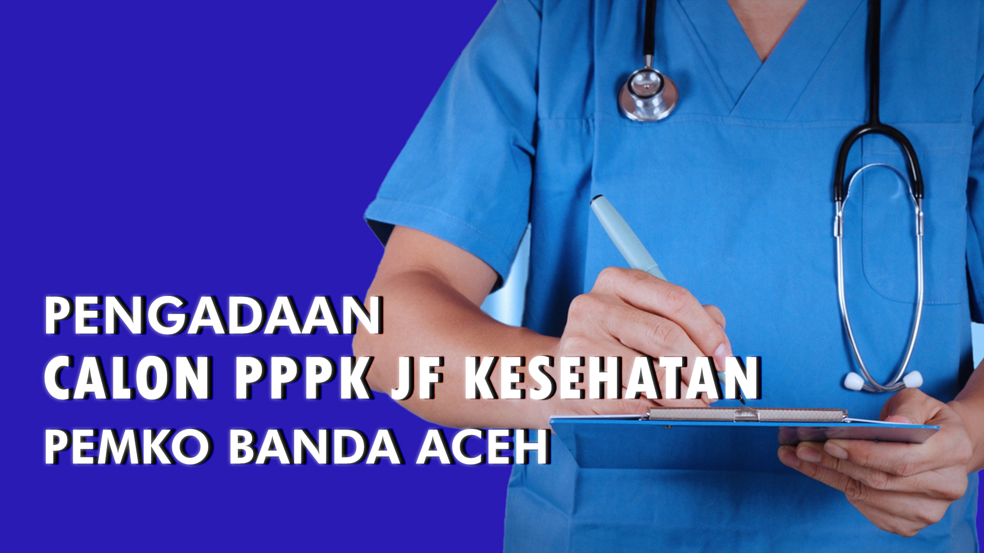 Pengadaan Calon PPPK JF Kesehatan Di Lingkungan Pemko Banda Aceh ...